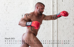 2021 BOXERS Calendar - 5.5"x8.5" Table Top Style