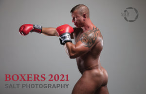 2021 BOXERS Calendar - 5.5"x8.5" Table Top Style